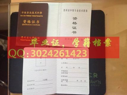贵州省新版中级资格证书职称证