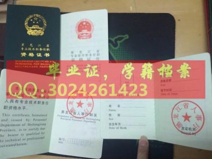 黑龙江省老版资格证书职称证书